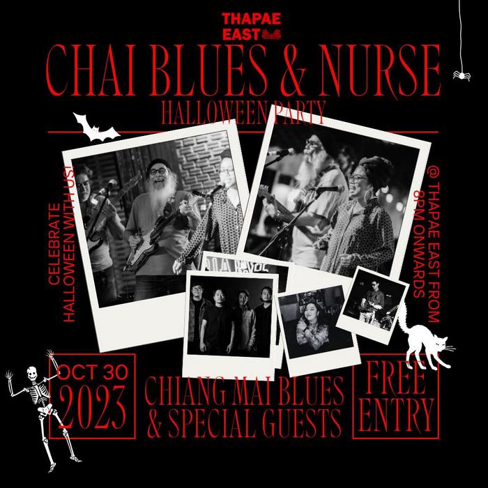 Chai Blues Nurse Halloween Party Oct30 20h