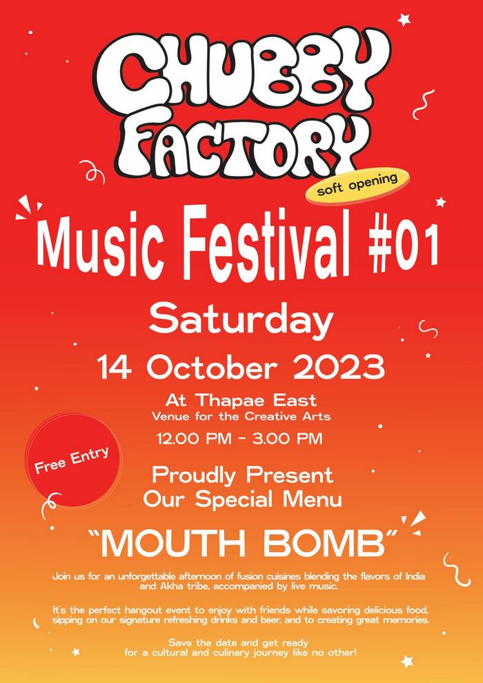 Chubby Factory Music Festival 1 Oct14 12h