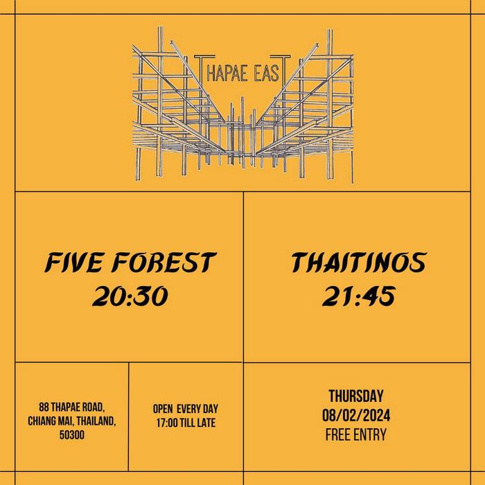 Five Forest Thaitinos Feb8 20h30