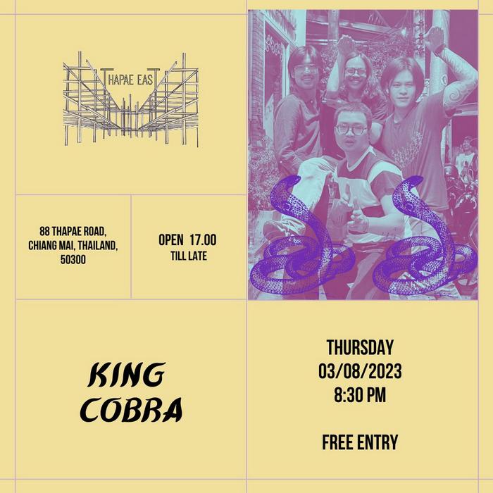 King Cobra August3 20h30