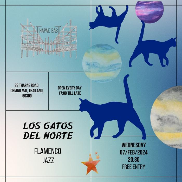 Los Gatos Del Norte Feb7 20h30