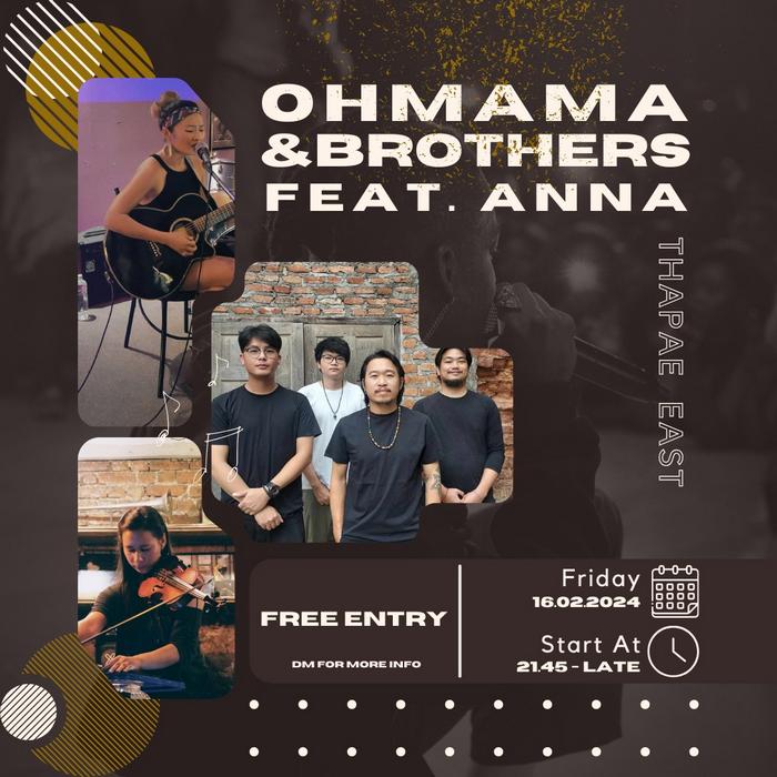 Ohmama Brothers feat Anna Feb16 21h45