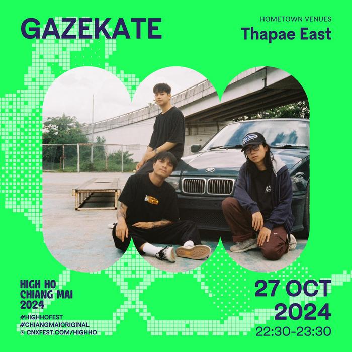 Sunday Oct 27 Gazekate at 22h30