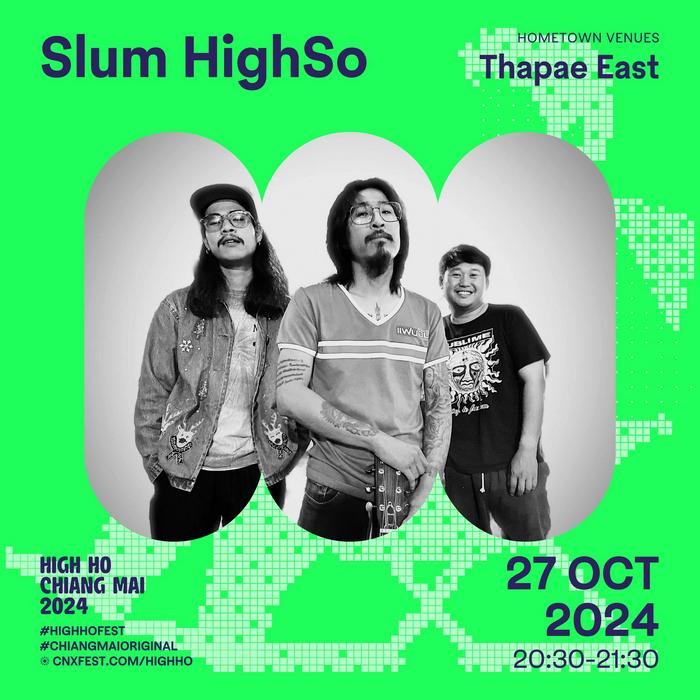 Sunday Oct 27 Slum High So at 20h30