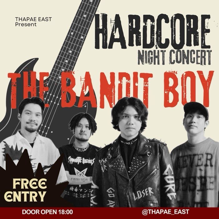 Tuesday Jan 14 The Bandit Boyplay emo revival indie screamo and math rock at 21h10